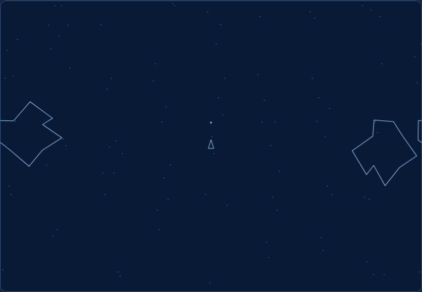 Asteroids game cover